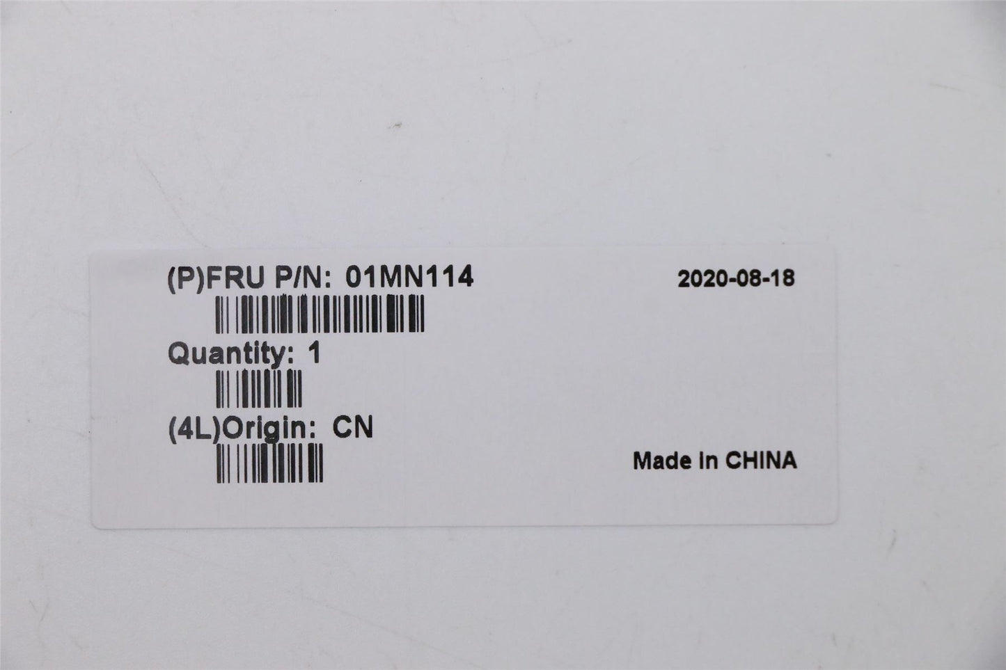 Lenovo MECHANICAL BRKT_SIDE_COVER_L_LDF1_25L 01MN114