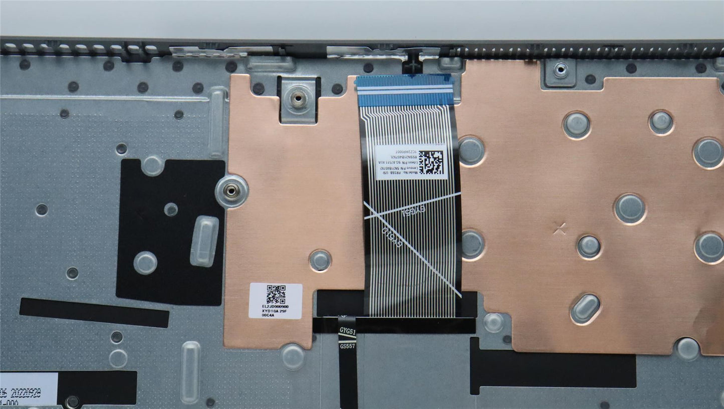 Lenovo IdeaPad 3 15IAU7 Palmrest Cover Touchpad Keyboard US Euro 5CB1H78268
