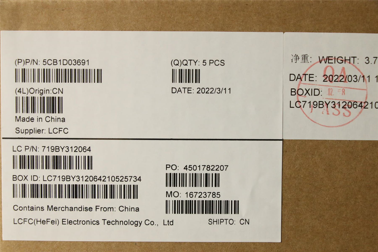 Lenovo IdeaPad 3-15IIL05 3-15IGL05 Keyboard Palmrest Top Cover Grey 5CB1D03691