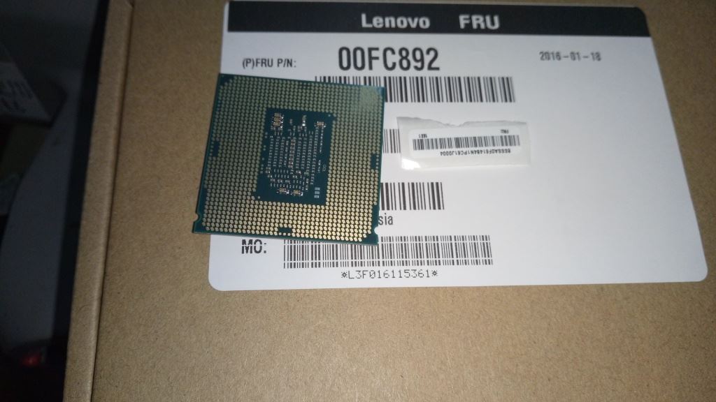 Lenovo ThinkServer P310 Tower TS150 Tower TS450 CPU Processor 00FC892