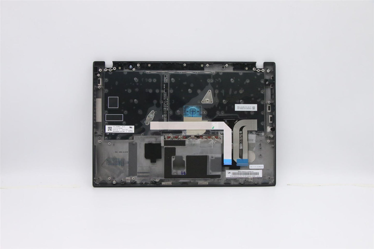 Lenovo ThinkPad T490s Keyboard Palmrest Top Cover Canadian French Black 02HM200