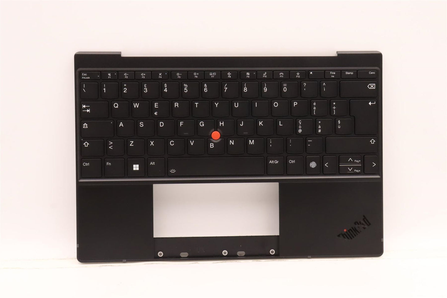 Lenovo ThinkPad Z13 Gen 1 Keyboard Palmrest Top Cover Italian Black 5M11H94976