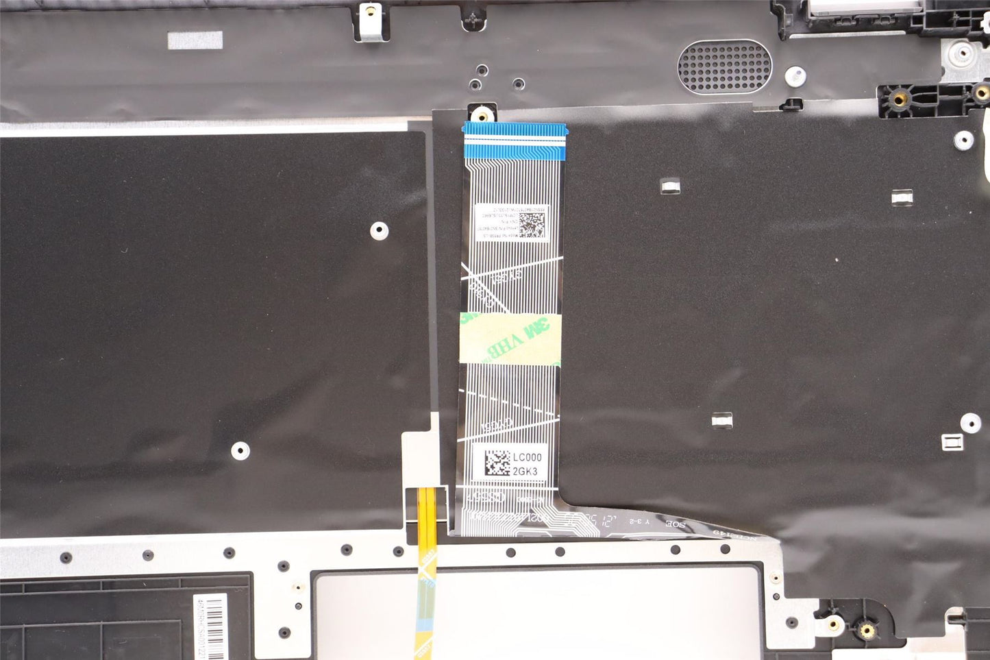Lenovo IdeaPad 5 16IAU7 Keyboard Palmrest Top Cover US Storm Grey 5CB1H80882