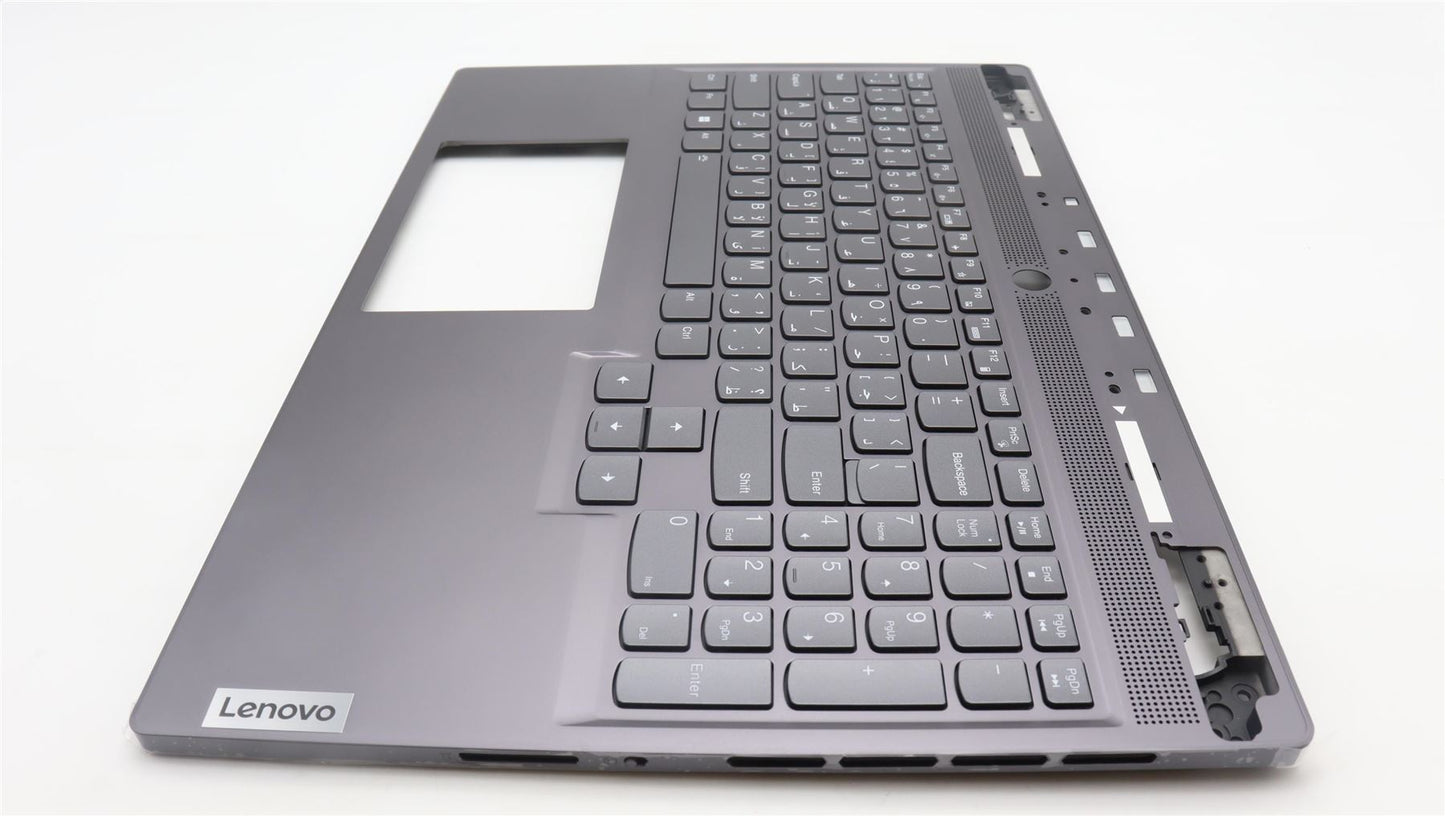 Lenovo Legion S7 16IRH8 Keyboard Palmrest Top Cover Arabic Silver 5CB1L67963