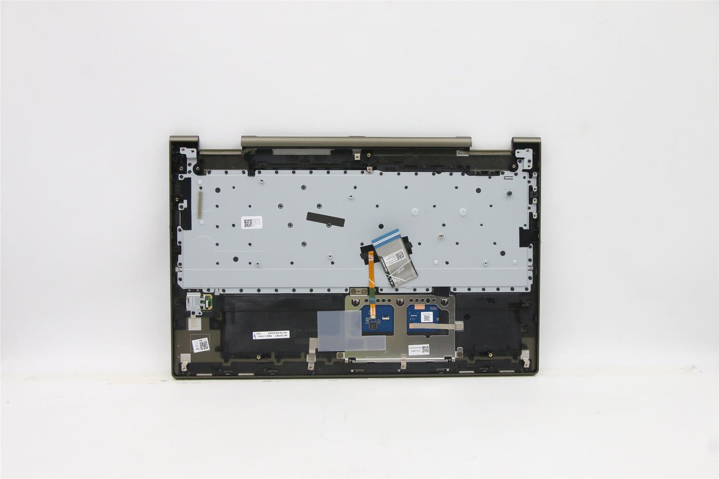 Lenovo IdeaPad 7 15ITL5 Palmrest Cover Touchpad Keyboard UK Dark Moss 5CB1A22454