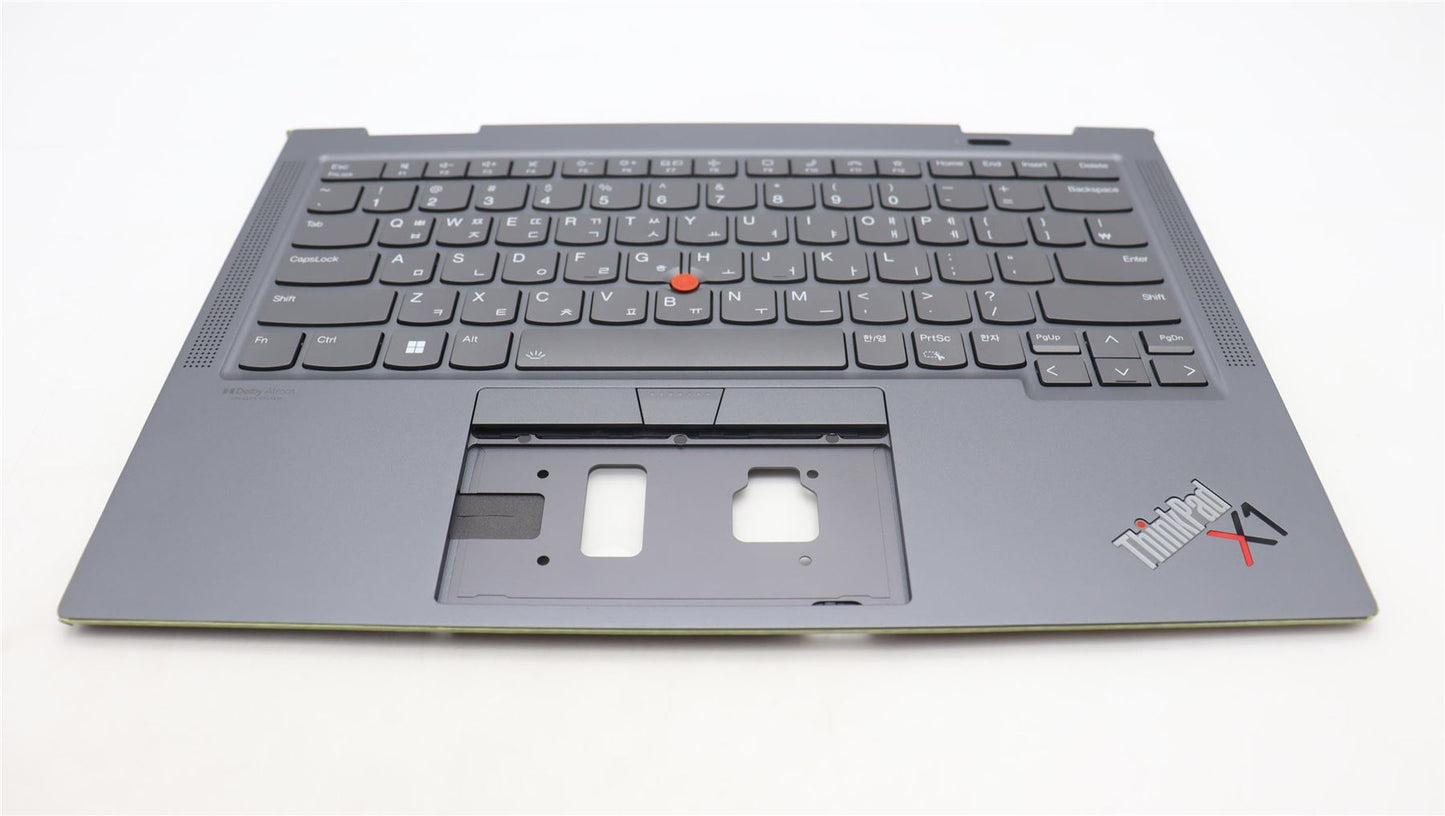 Lenovo Yoga X1 6th Keyboard Palmrest Top Cover Korean Grey 5M11C41015