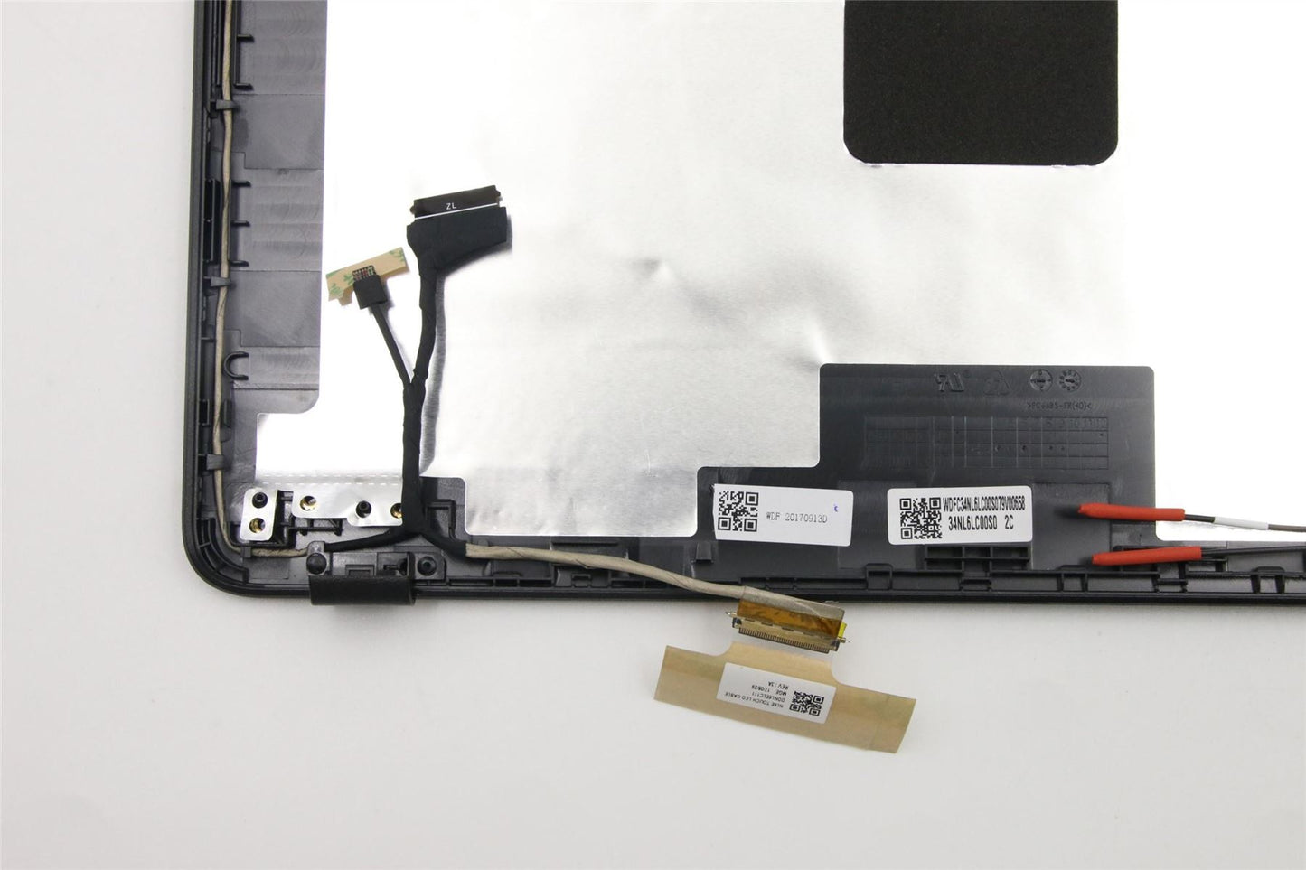 Lenovo Miix 510-12IKB LCD Cover Rear Back Housing Black 5CB0N21056