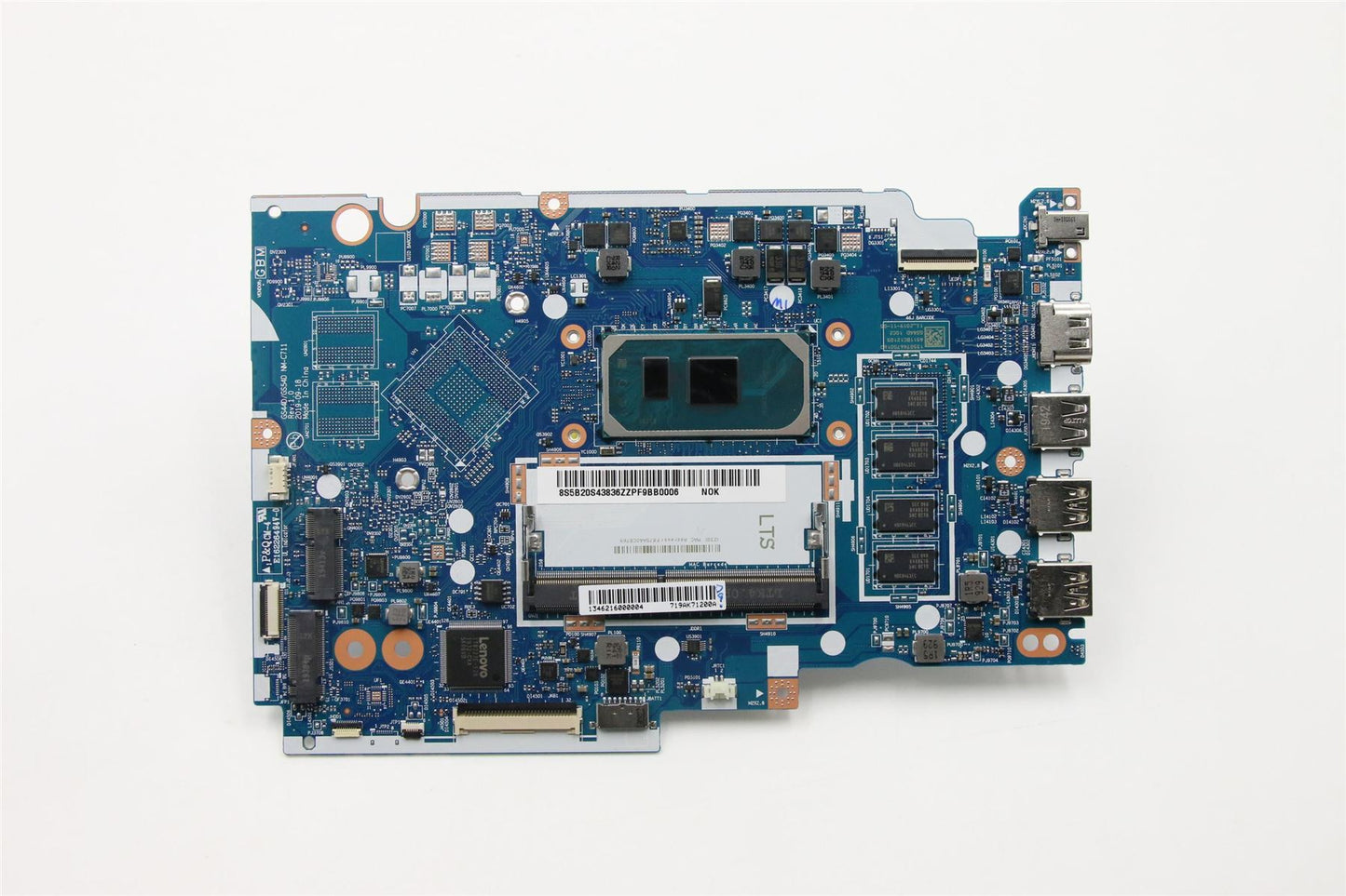 Lenovo V14 IIL S145 14IIL Motherboard Mainboard UMA intelI31005G1 4G 5B20S43836