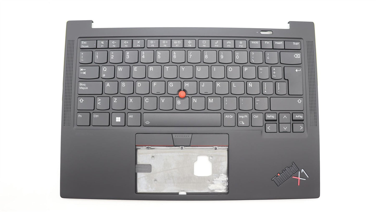 Lenovo ThinkPad X1 11th Gen Keyboard Palmrest Top Cover Spanish LA 5M11H62818