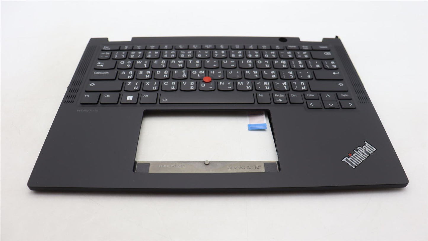Lenovo ThinkPad X13 Gen 4 Keyboard Palmrest Top Cover Thai Black 5M11L64172