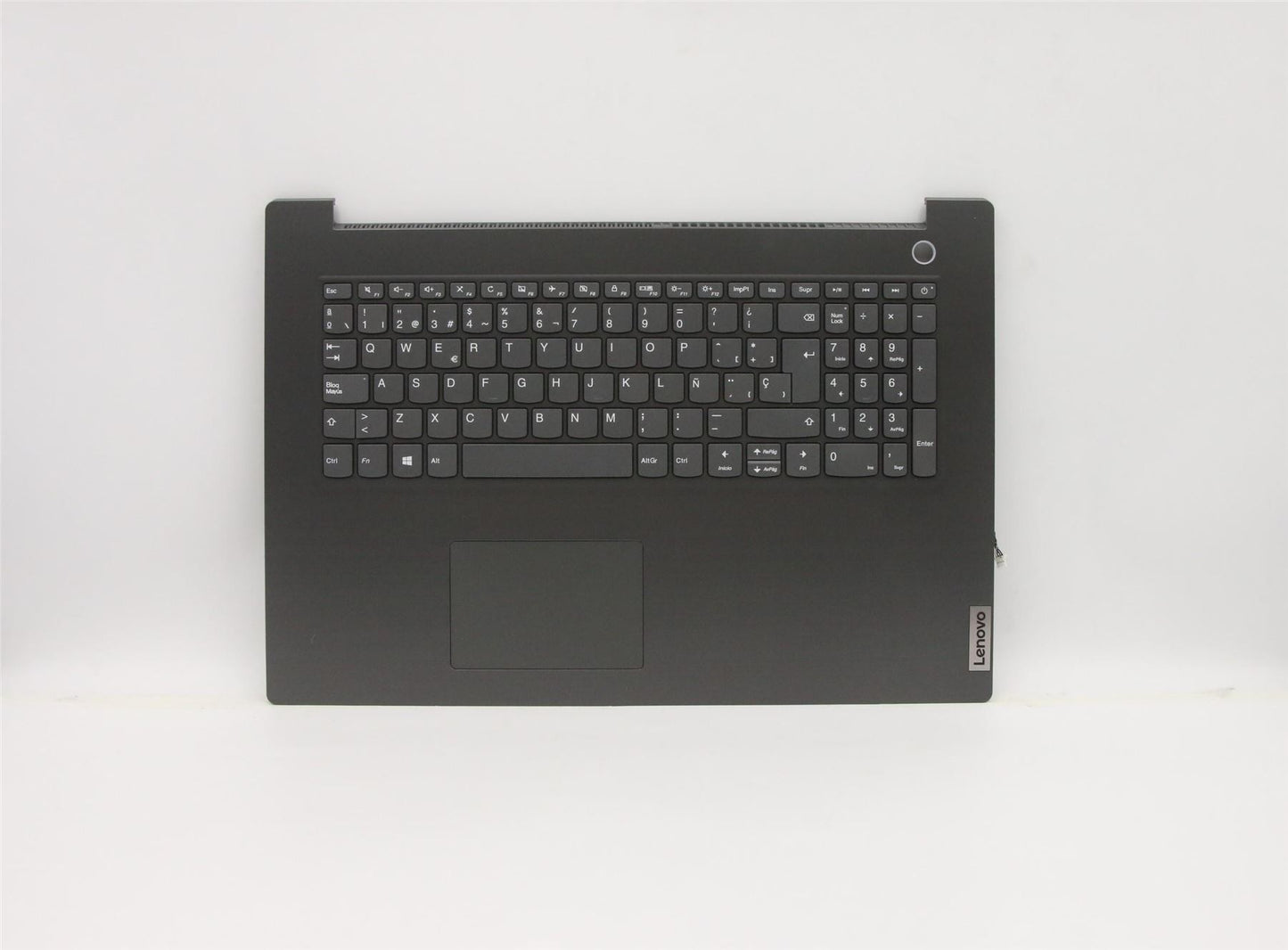 Lenovo V17-IIL Keyboard Palmrest Top Cover Spanish Grey 5CB0Z48314