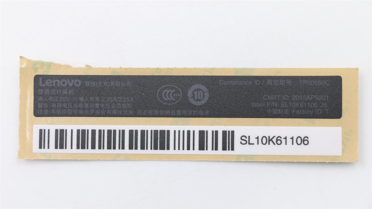 Lenovo ThinkPad T460 Bottom Base Lower Cover Black 01AW317