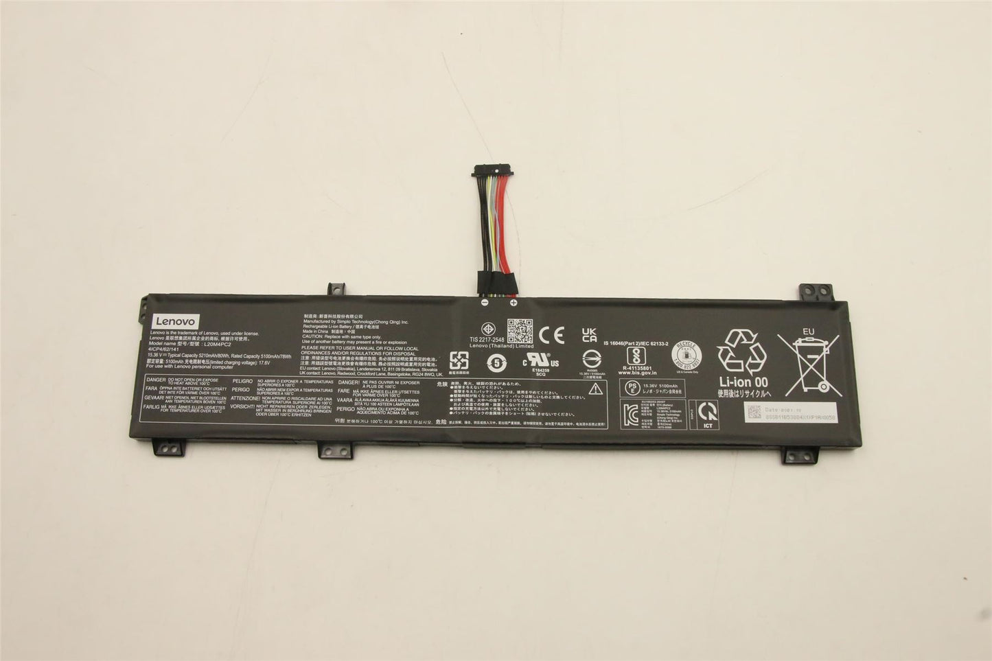 Lenovo Legion 5-17ITH6H 5-17ACH6H 5-17ITH6 5-17ACH6 Battery 5B11B53889