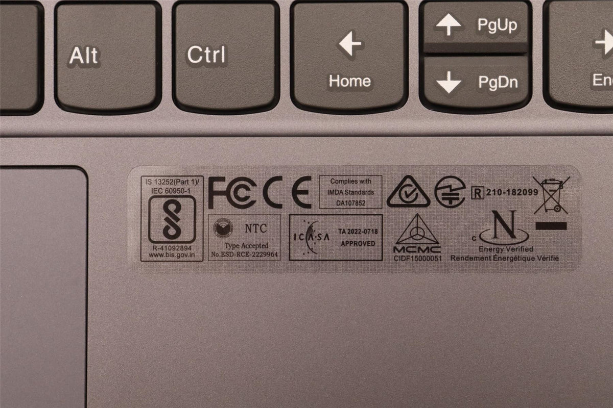 Lenovo COVER Upper Case ASM_ENG WT 82TQ NBL SG English Keyboard 5CB1J10874