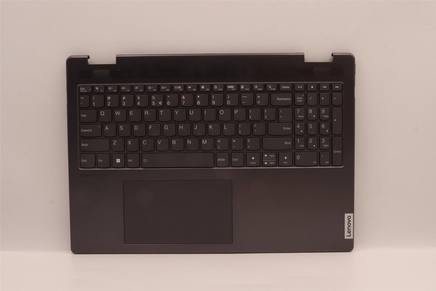 Lenovo Yoga 7 16IAH7 Palmrest Cover Touchpad Keyboard US Euro 5CB1J04018