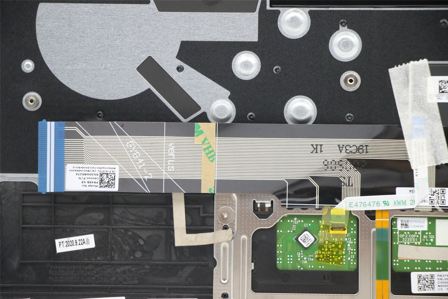 Lenovo Upper C81YM PL_BLK FP BLKB_NORDI 5CB1A13652