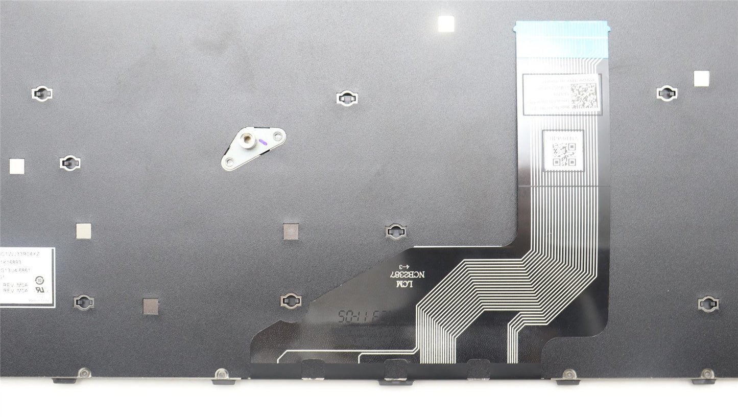 Lenovo Yoga 300e Gen4 500e Gen 4 Keyboard US International Grey 5N21L44018