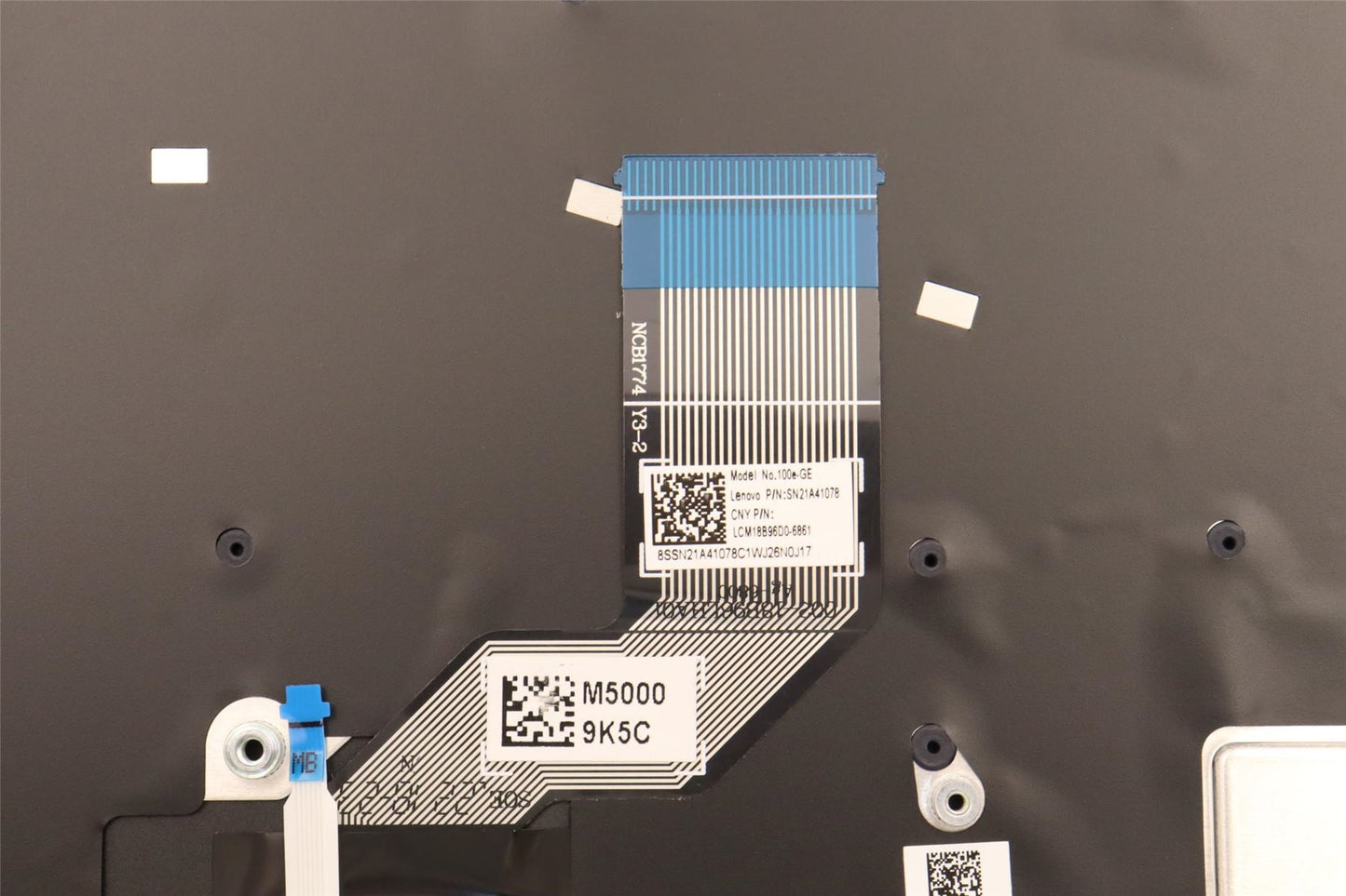 Lenovo MECH_ASM FRASMKB GER CcCp BK NWW NWL Ch 5M11C85618