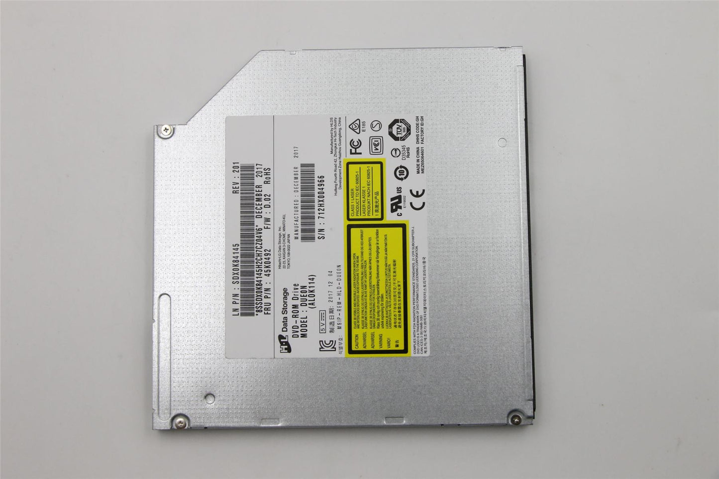 Lenovo OPT_DRIVE 9.0mm DVDROM with out bezel 45K0492