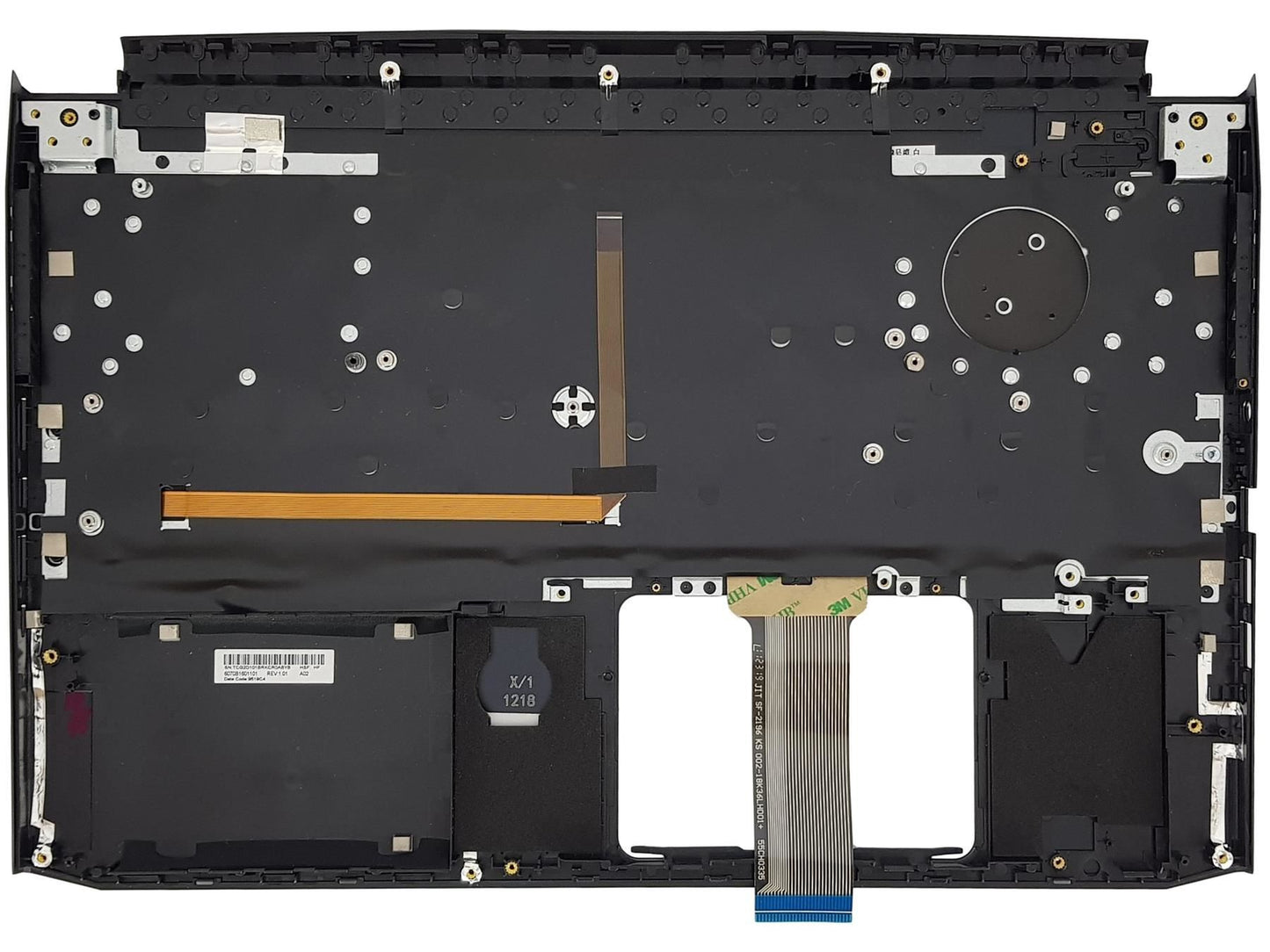 Acer Predator Helios PH315-52 Palmrest Cover Keyboard UK Black 6B.Q53N4.002