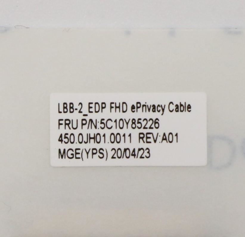 Lenovo Yoga X13 1 Cable Lcd Screen Display LED 5C10Y85226