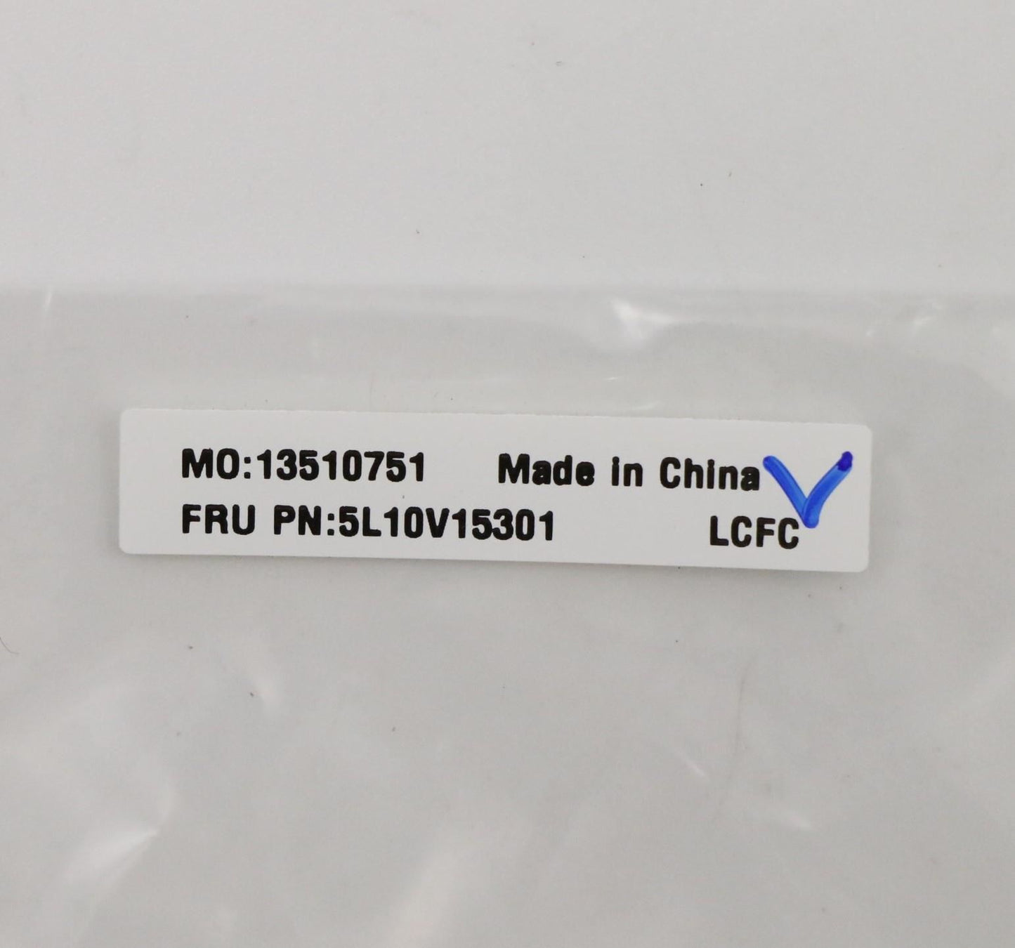 Lenovo Skids FRU SYSTEM label, Silver 5L10V15301