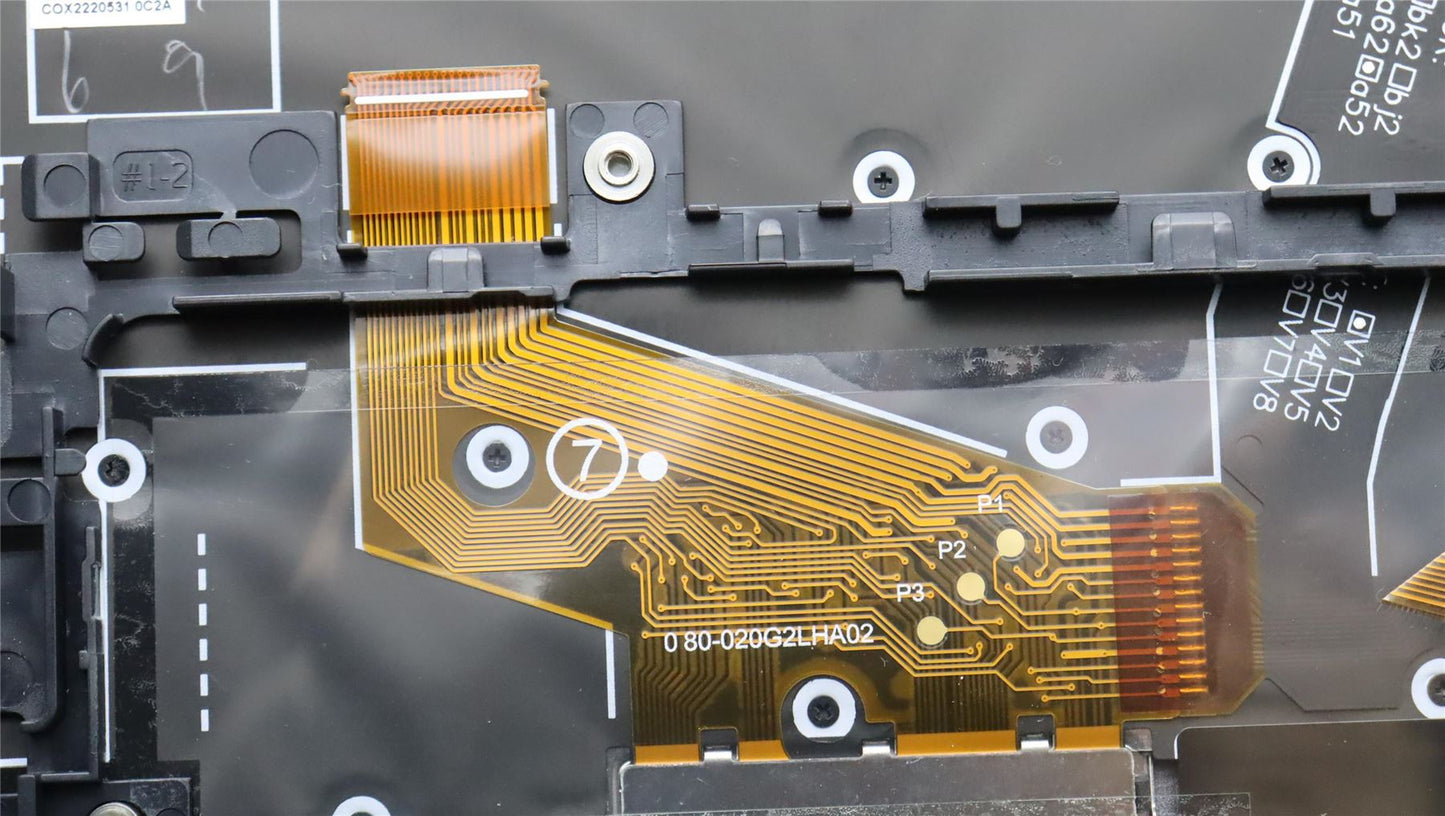 Lenovo Yoga X1 6. Tastatur-Handballenauflage UK Sturmgrau 5M11C40976