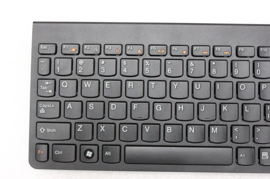 Lenovo Liteon SK-8861(US) S-Silk KB-Black US English Keyboard 25203467