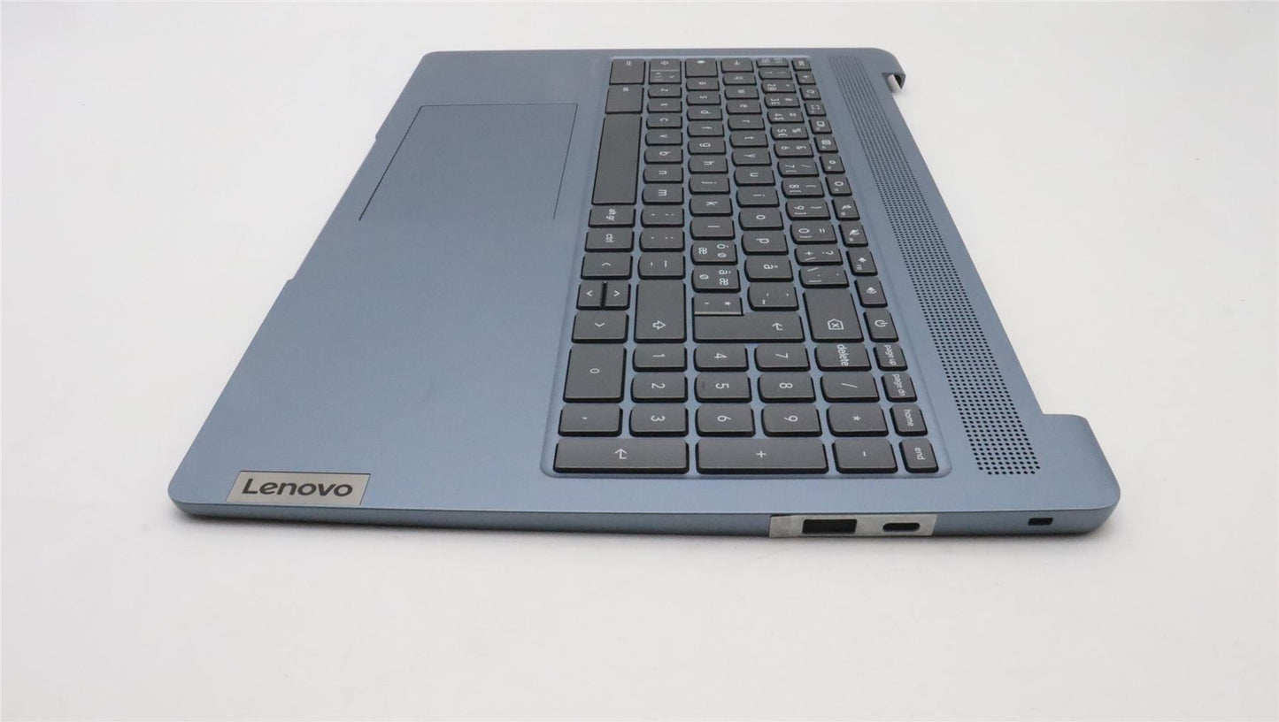 Lenovo Chrome IP 5 16IAU7 Palmrest Cover Touchpad Keyboard Nordic 5CB1J51102