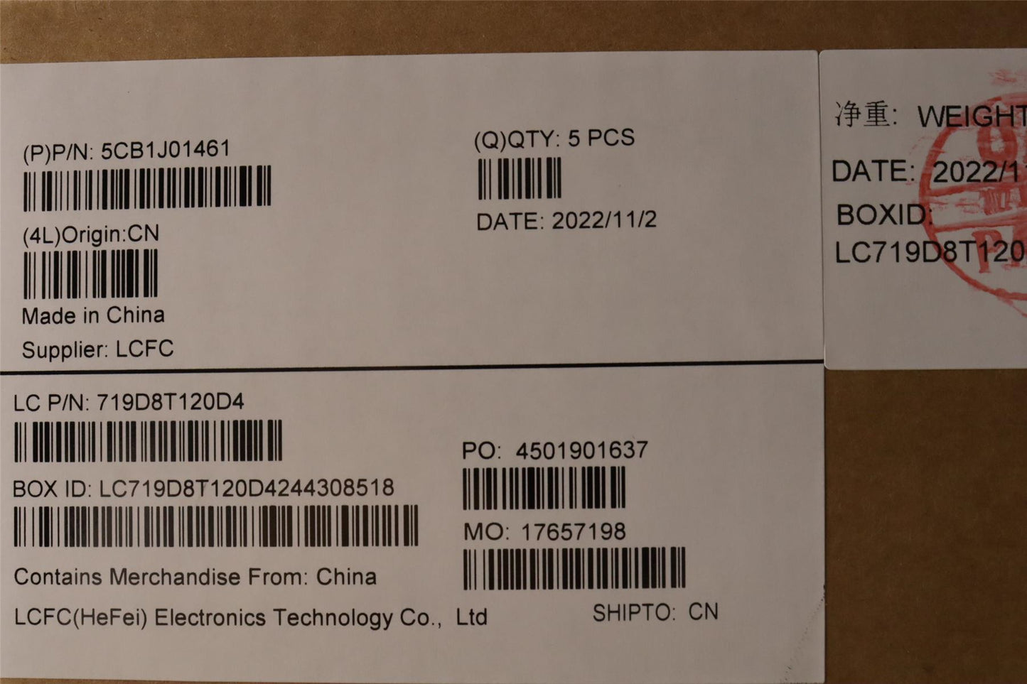 Lenovo IdeaPad 5 15ABA7 Palmrest Cover Touchpad Keyboard US Euro 5CB1J01461