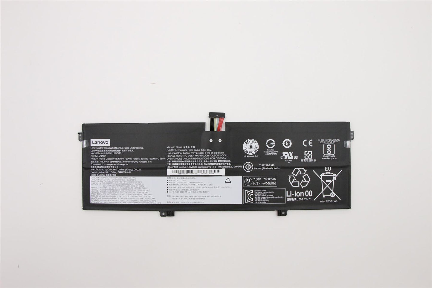 Lenovo Yoga C930-13IKB Glass C930-13IKB Battery 7.68V 60Wh 5B10Q82425