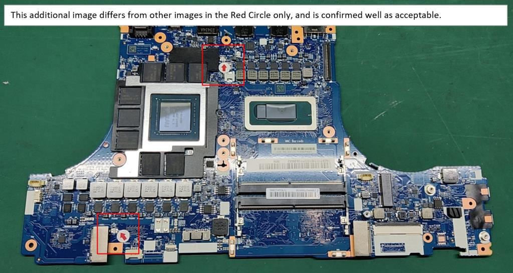 Lenovo Legion 5 Pro 16IAH7H Motherboard Mainboard DIS Intel i7-12700H 5B21D72013