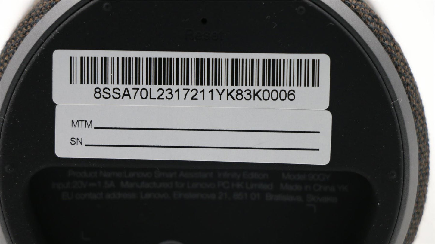 Lenovo Smart SPK Harman BLK GER 1G4G 01MN439
