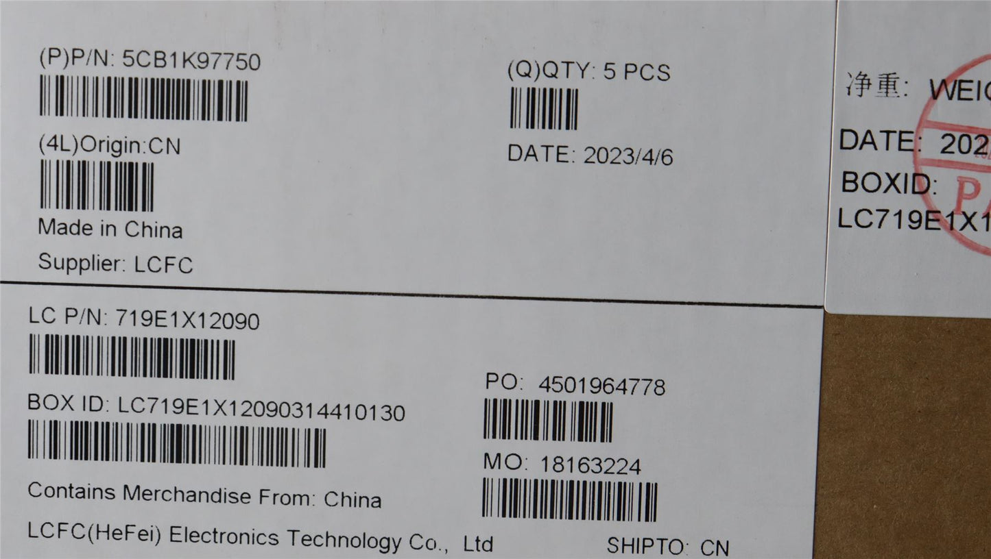 Lenovo Upper Case ASM_NORDIC L82XL FPAGBL 5CB1K97750