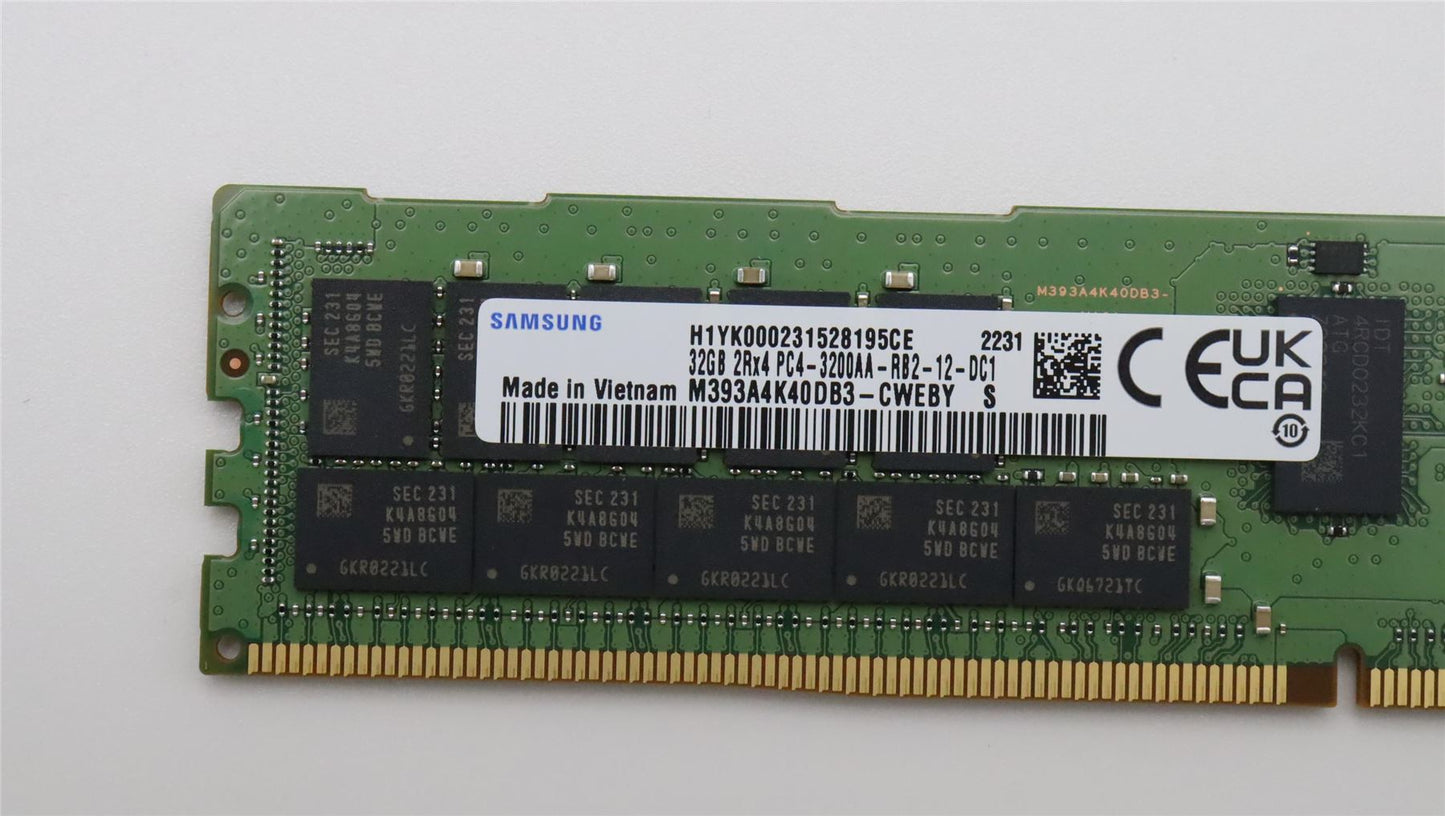 Lenovo 5M30V06866 MEMORY 32GB D4-32R MTA36ASF4G72PZ-3G2J3
