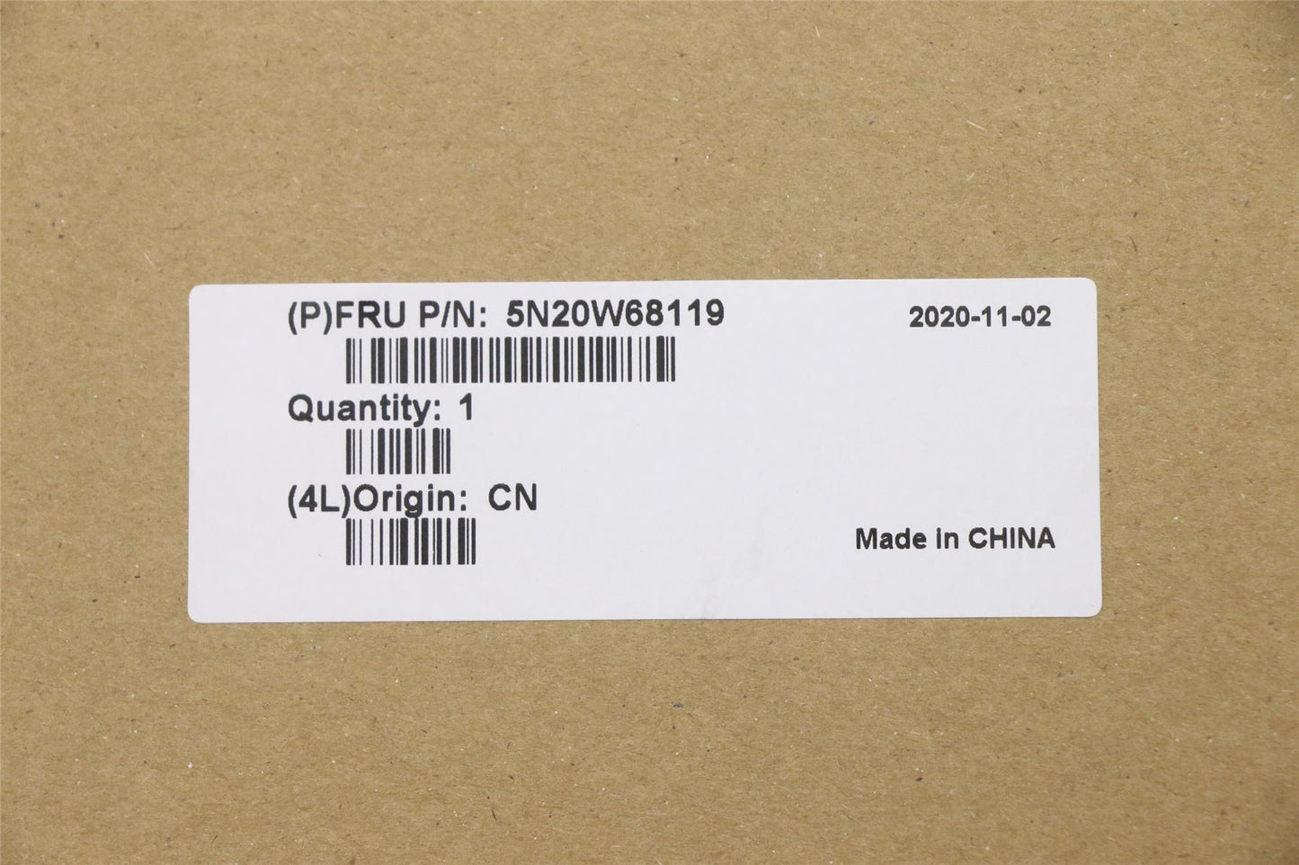 Lenovo ThinkPad L15 2 L15 Keyboard French Black 5N20W68119