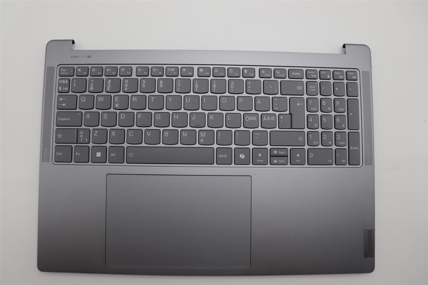 Lenovo Upper Case ASM_NORDIC L 83DNLG PS 5CB1N62238