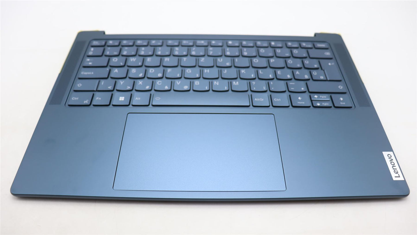 Lenovo Yoga 7 14IRH8 Palmrest Cover Touchpad Keyboard Hungarian 5CB1L40681