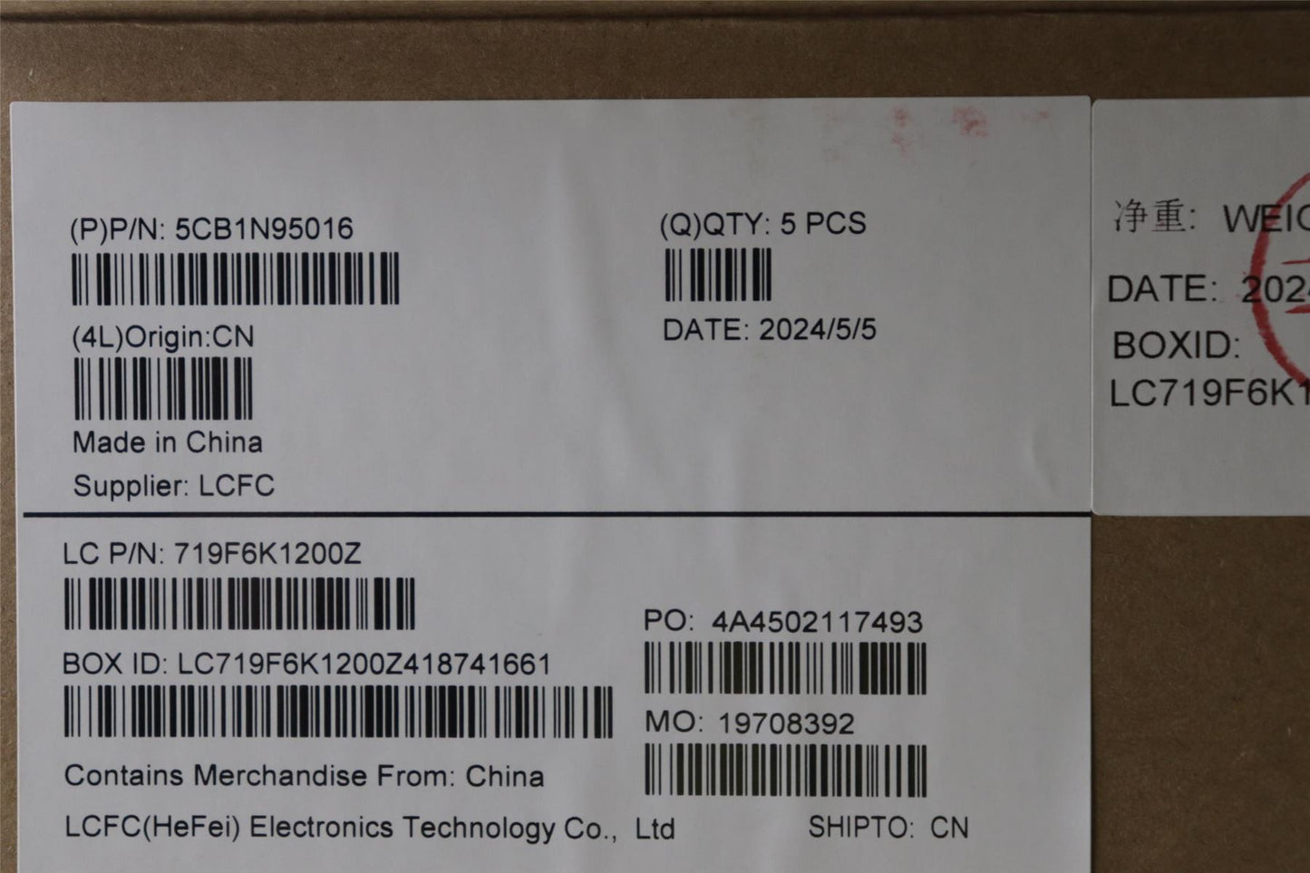 Lenovo Upper Case ASM_ITA L 83D5AG DIS 5CB1N95016