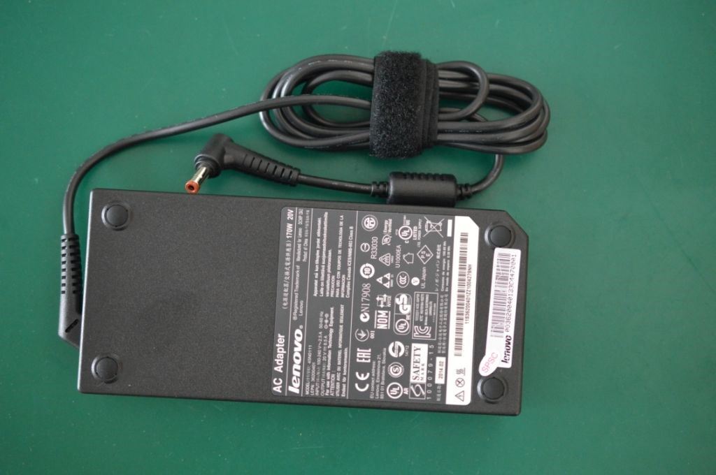 Lenovo AC_ADAPTER Circular 3P CCC Black 170W Circular(Lenovo) 3 Pin AC Charger Adapter 36200401