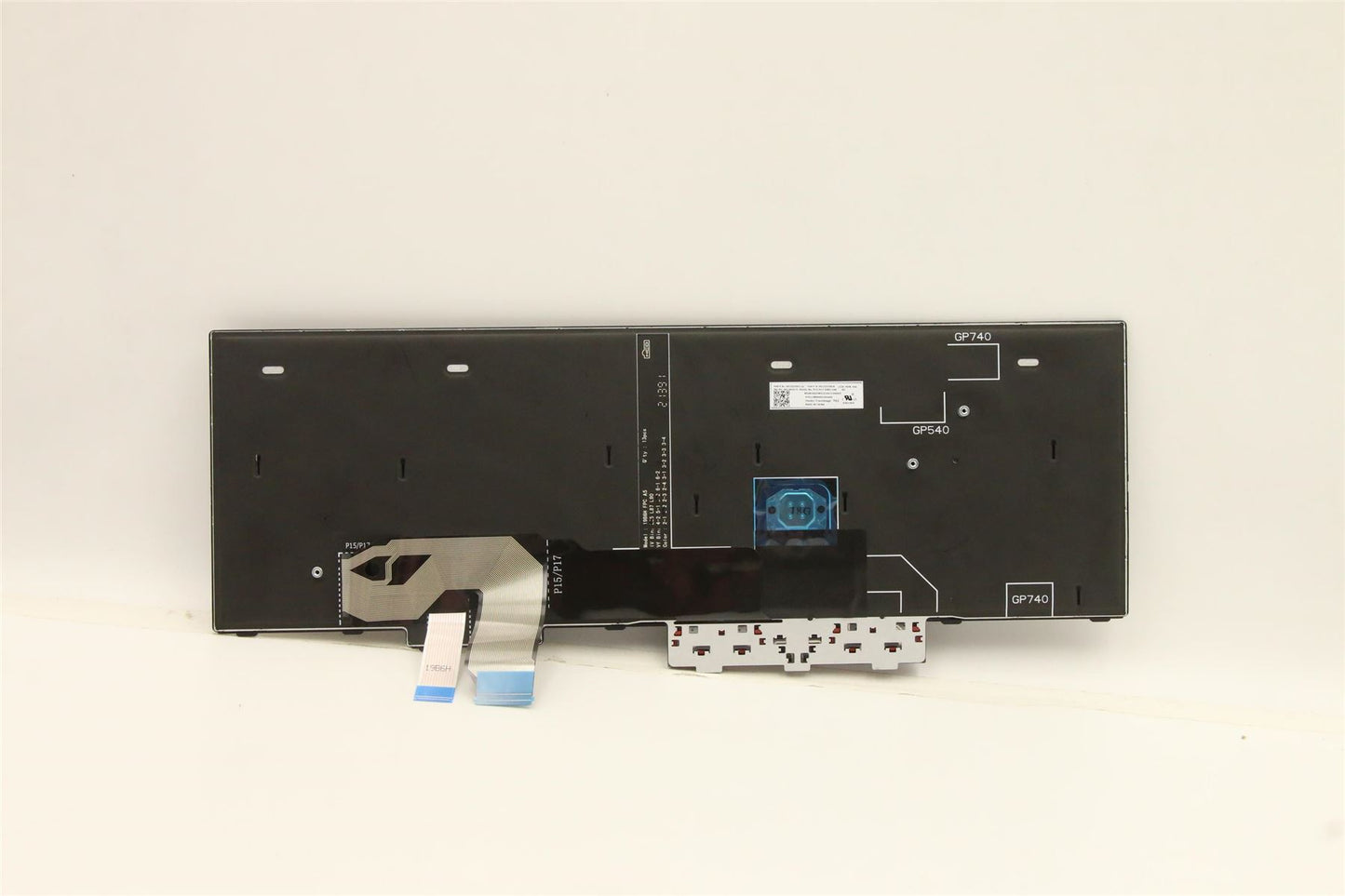 Lenovo ThinkPad T15g 2 P15 2 Keyboard Hungarian Black Backlit 5N21B44342