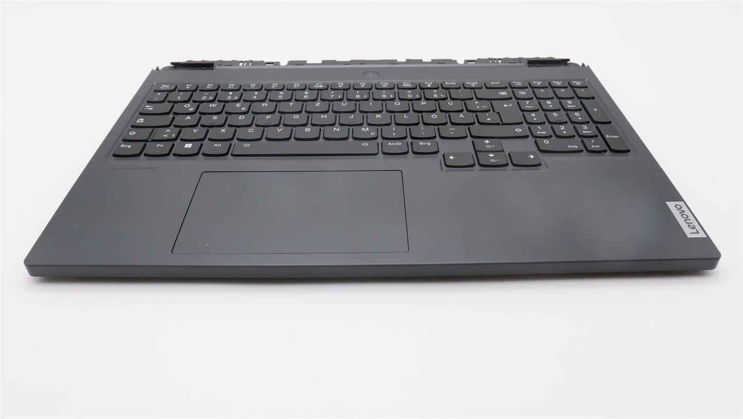 Lenovo Legion 7 16IRX8H Palmrest Cover Touchpad Keyboard German White 5CB1L09906
