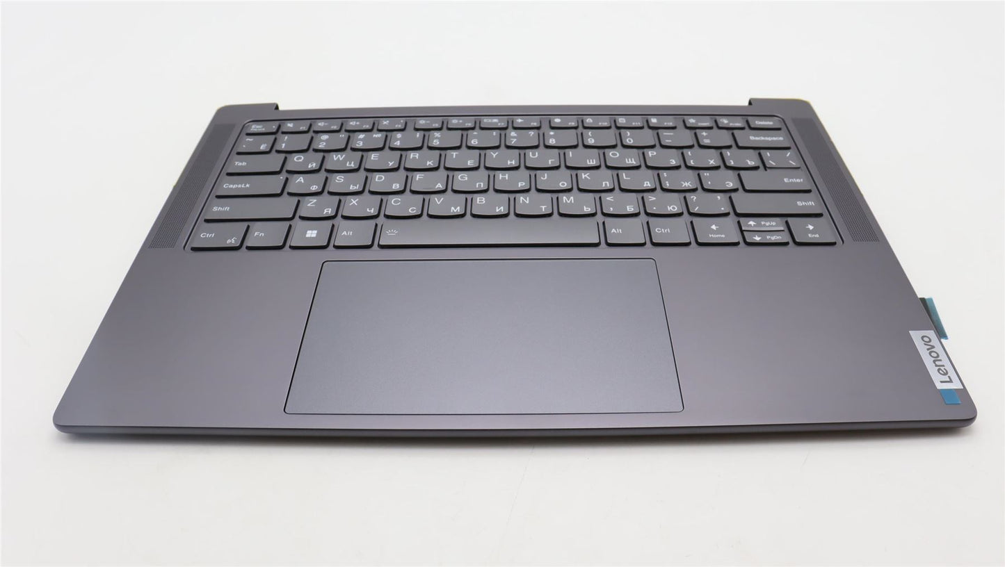 Lenovo Yoga 7 14IRH8 Palmrest Cover Touchpad Keyboard Russian 5CB1L39455