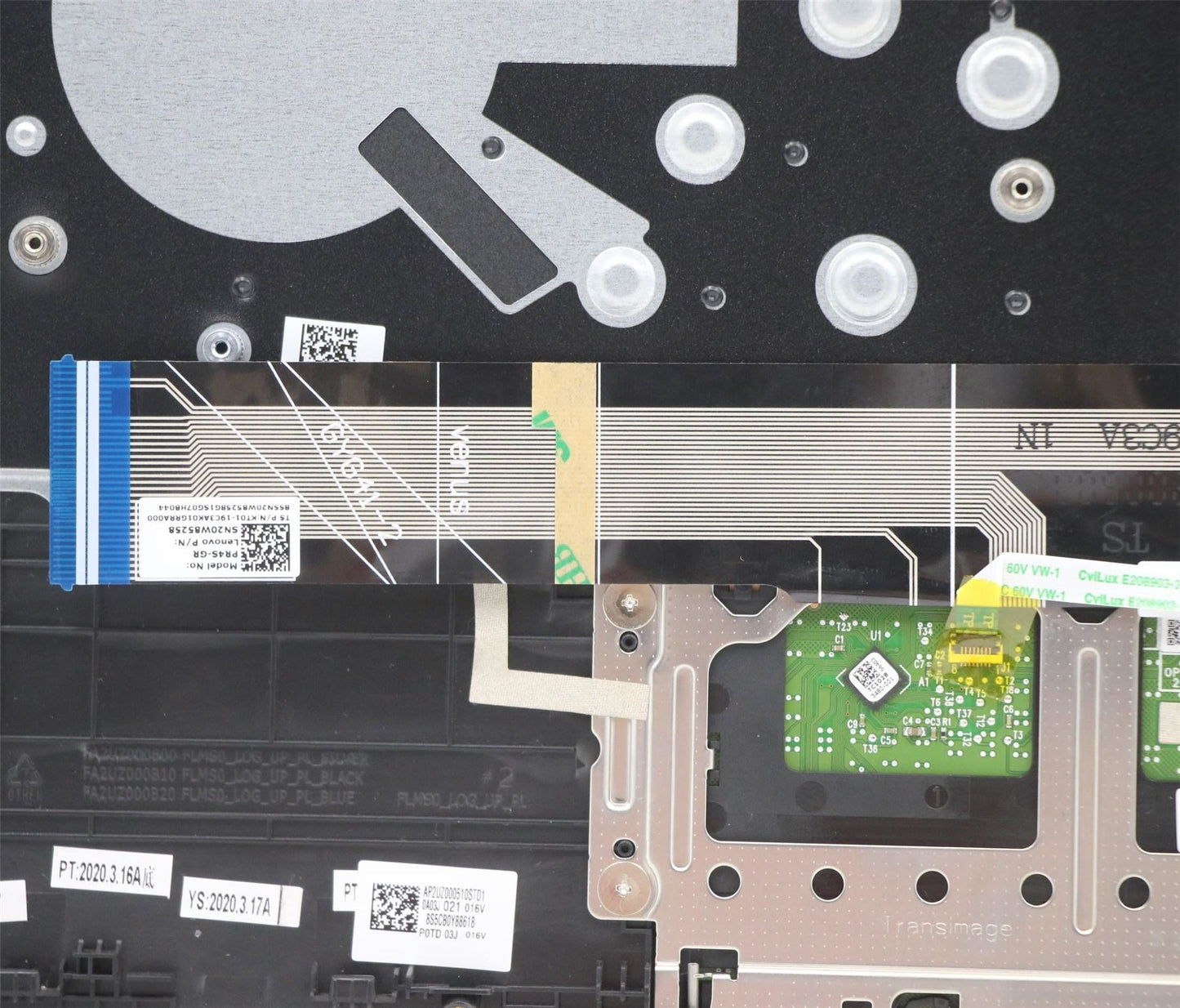 Lenovo Upper C81YH PL_BLK FP NBLKB_GER 5CB0Y89091