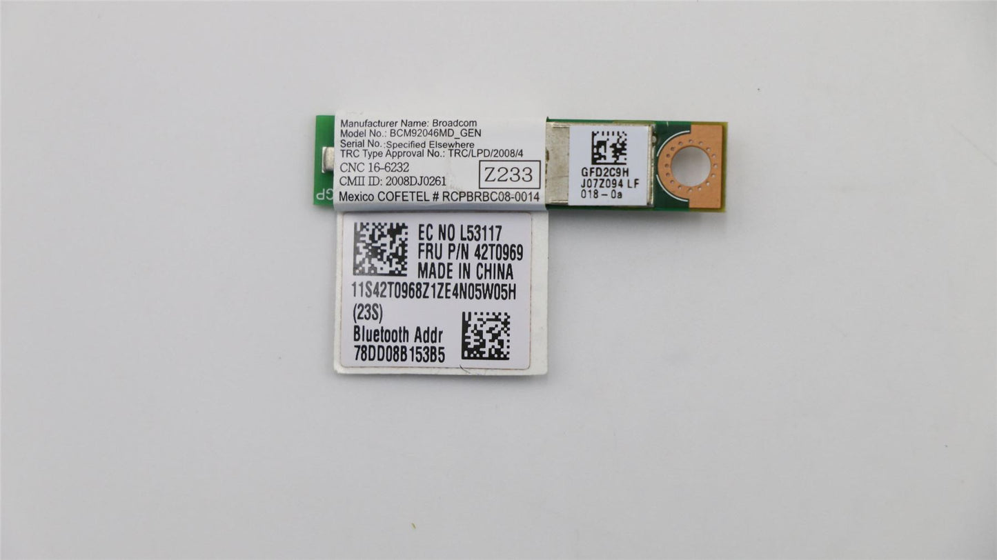 Lenovo FRU Helike BT 42T0969