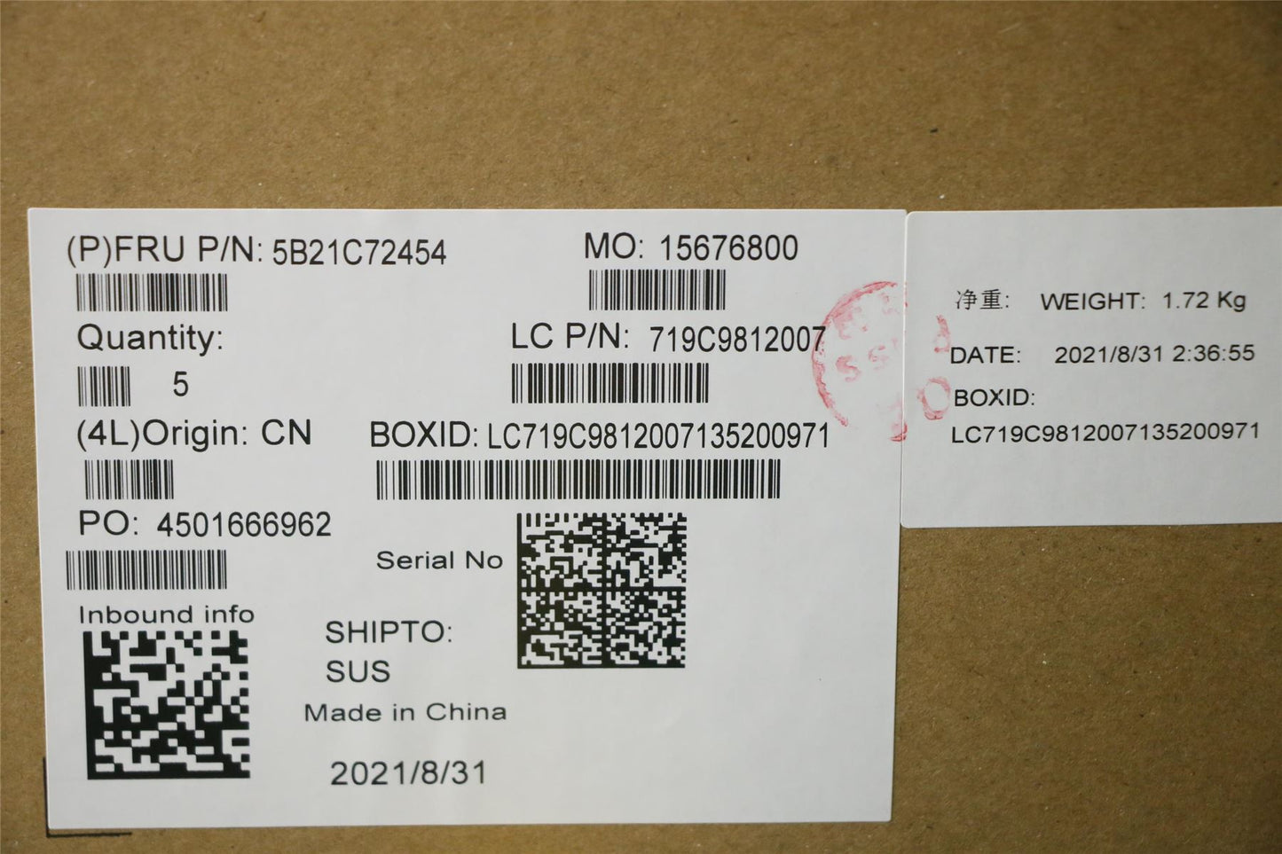 Lenovo 5 17ACH6 Motherboard Mainboard DIS AMDR55600H 5B21C72454
