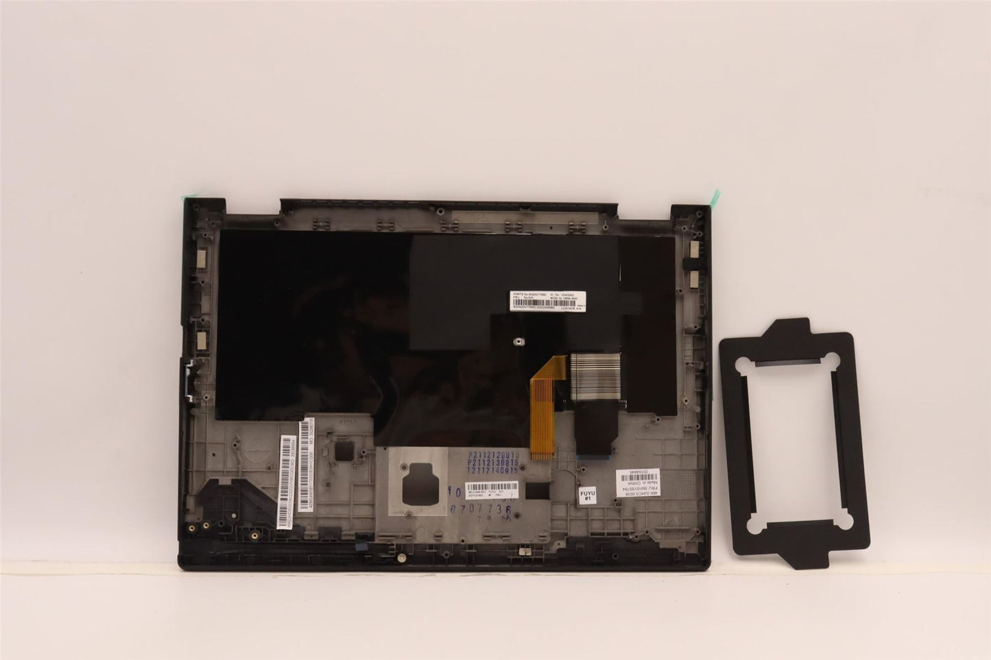 Lenovo Yoga X13 Gen 1 Palmrest Cover Keyboard Nordic Black 5M10Y85794