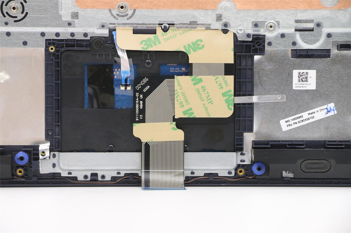Lenovo IdeaPad 3-14ADA05 3-14ARE05 Keyboard Palmrest Top Cover Grey 5CB0X56700