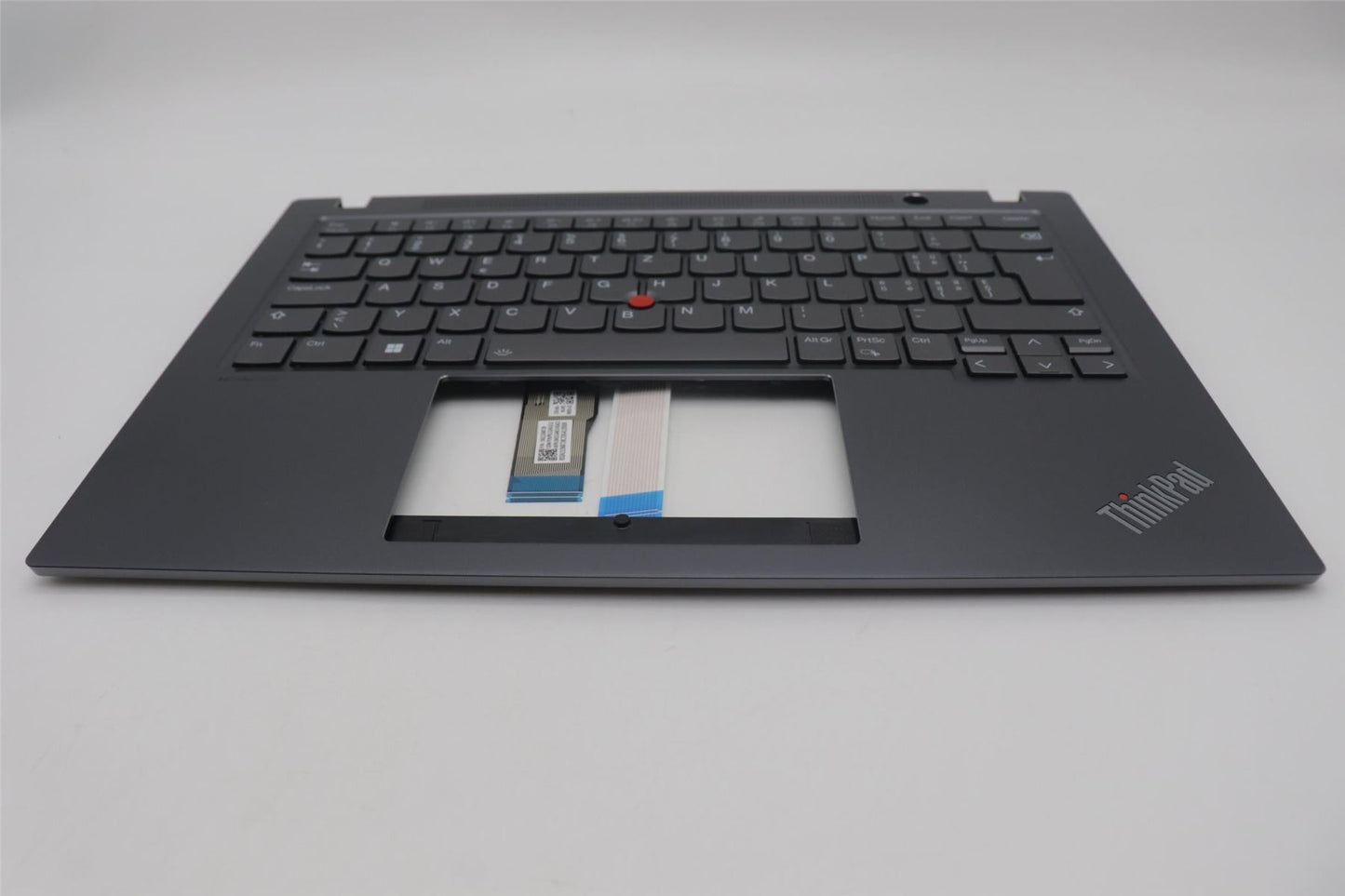 Lenovo ThinkPad T14s Gen 4 Keyboard Palmrest Top Cover Swiss Grey 5M11L59638