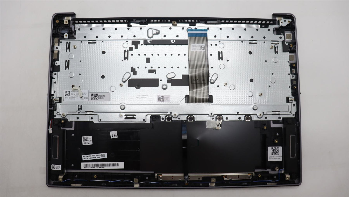 Lenovo IdeaPad 5 16ARP8 Palmrest Cover Touchpad Keyboard Spanish 5CB1K98190